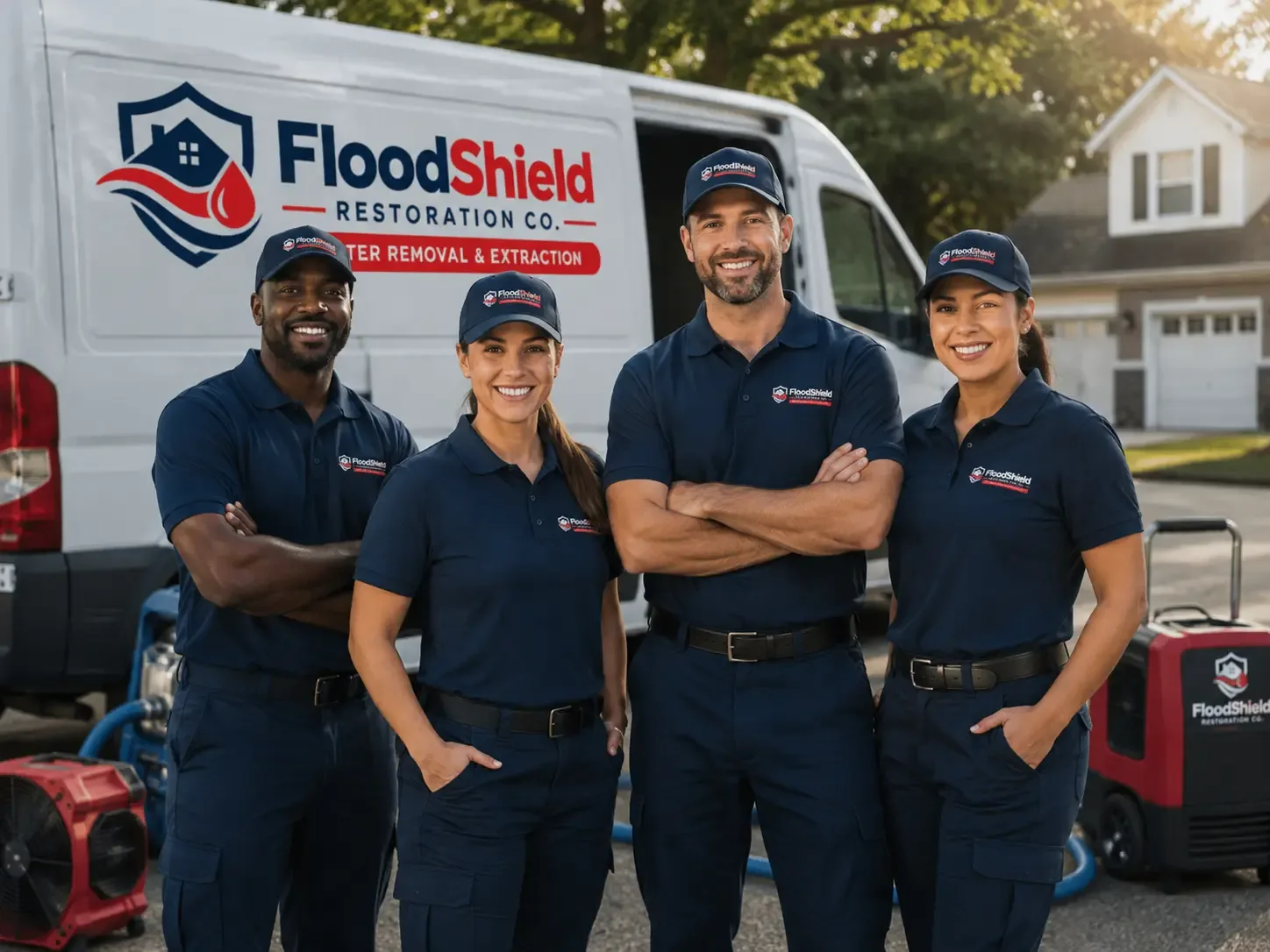 Flood Damage Restoration company in Church View, VA